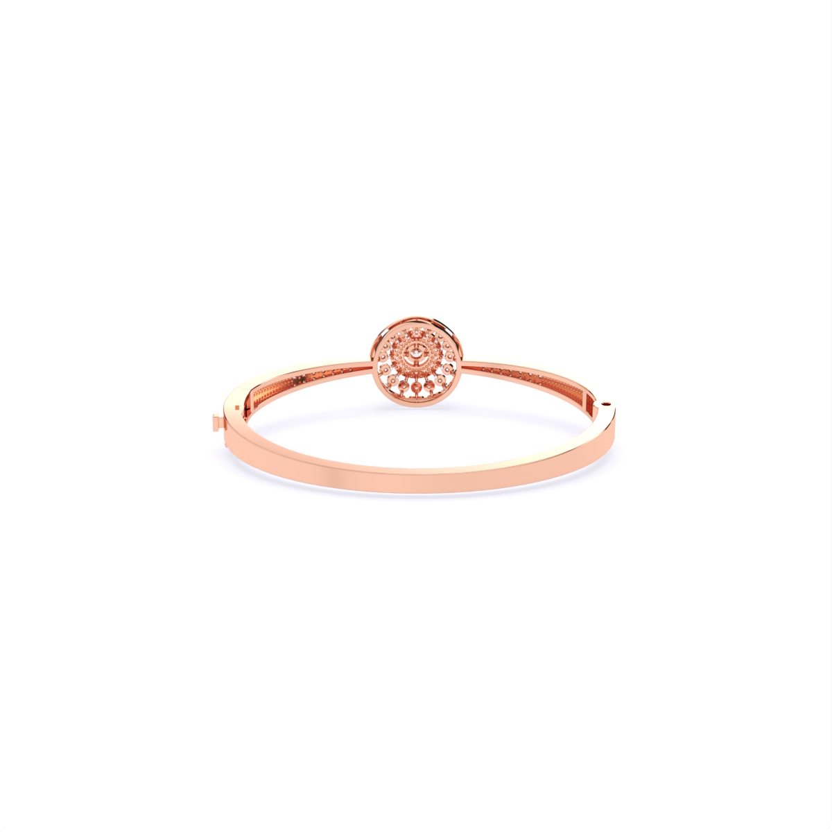Flower style Halo Daily wear Kada Bracelet