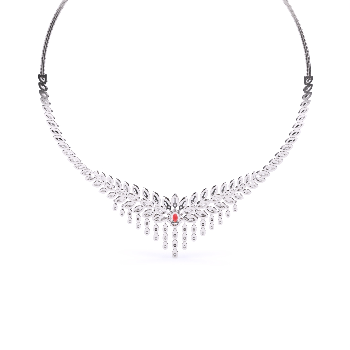 14kt Lab Grown Diamond Heavy Necklace