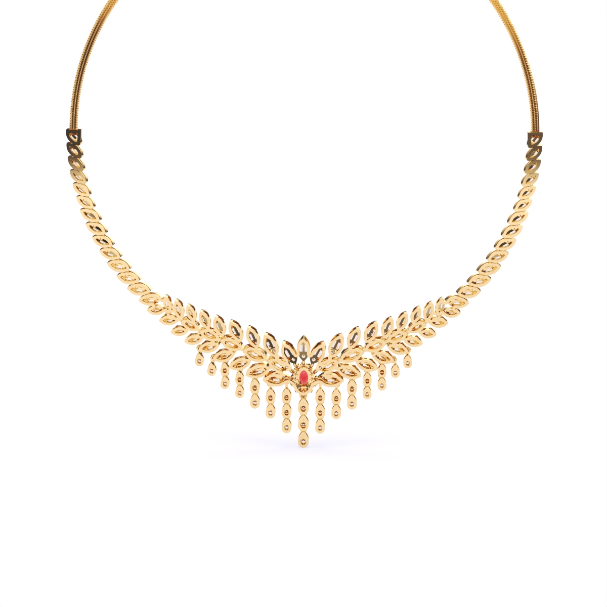 14kt Lab Grown Diamond Heavy Necklace