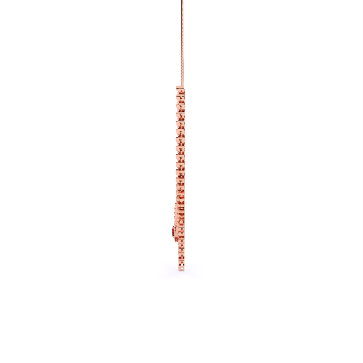 14kt Lab Grown Diamond Heavy Necklace