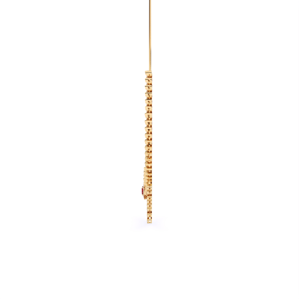 14kt Lab Grown Diamond Heavy Necklace