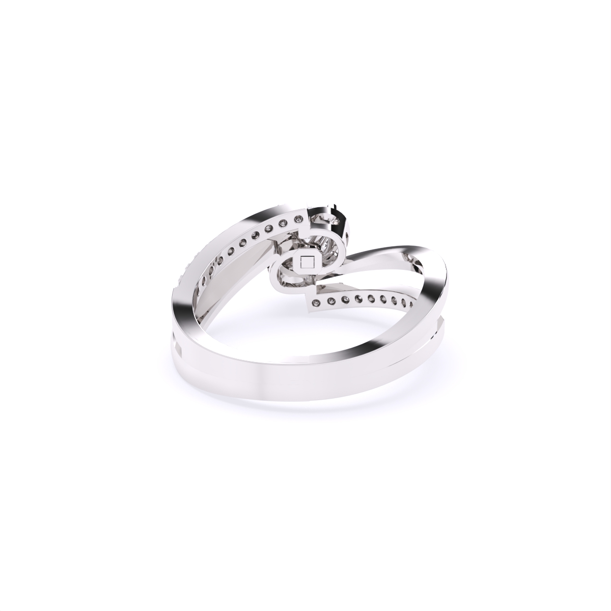 Twilight Twist Lab Grown Diamond Ring
