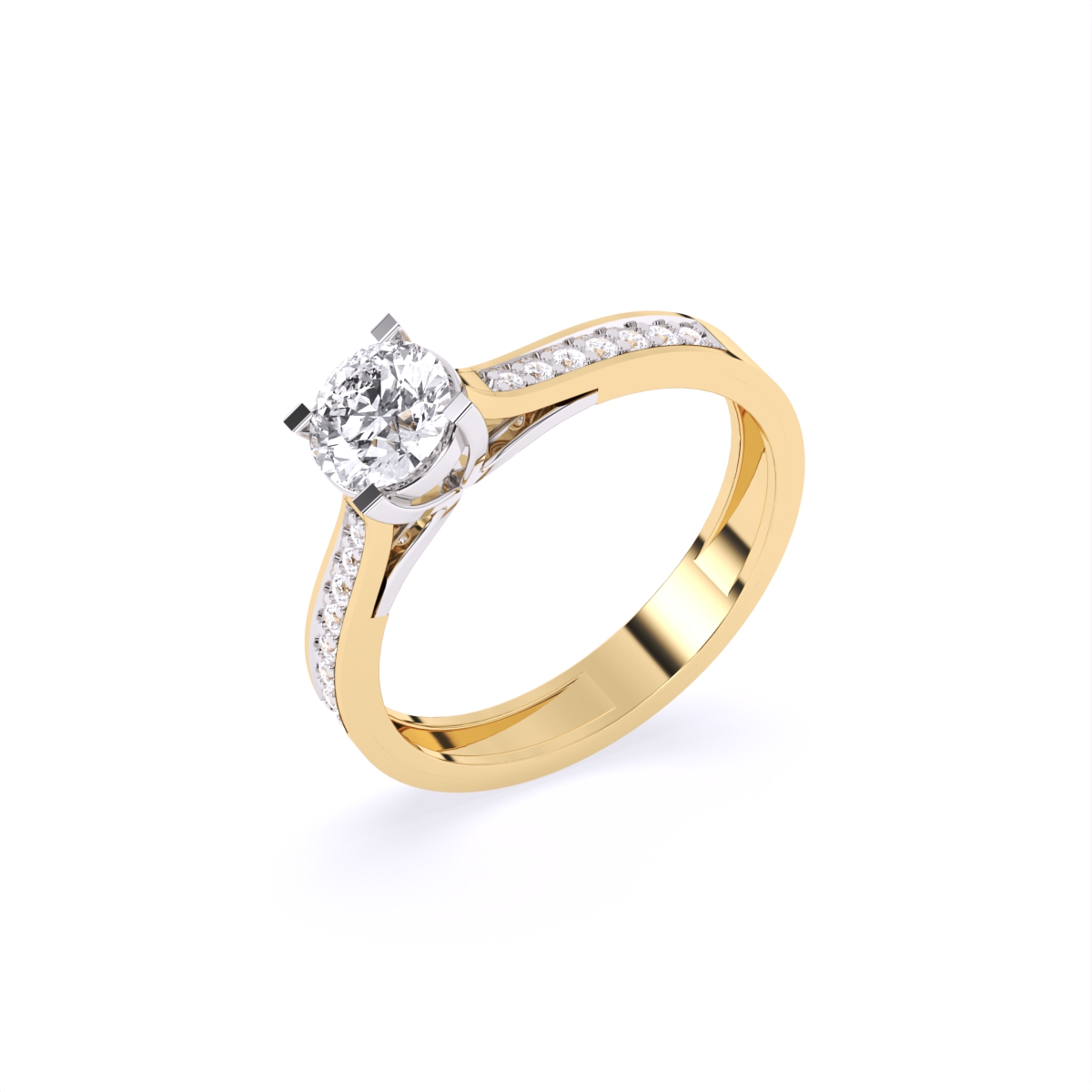 Eternal Rose Lab Grown Diamond Solitaire Ring