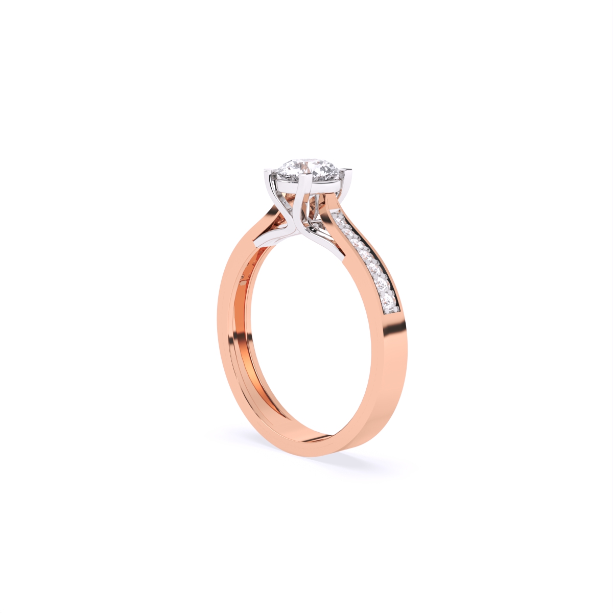 Eternal Rose Lab Grown Diamond Solitaire Ring