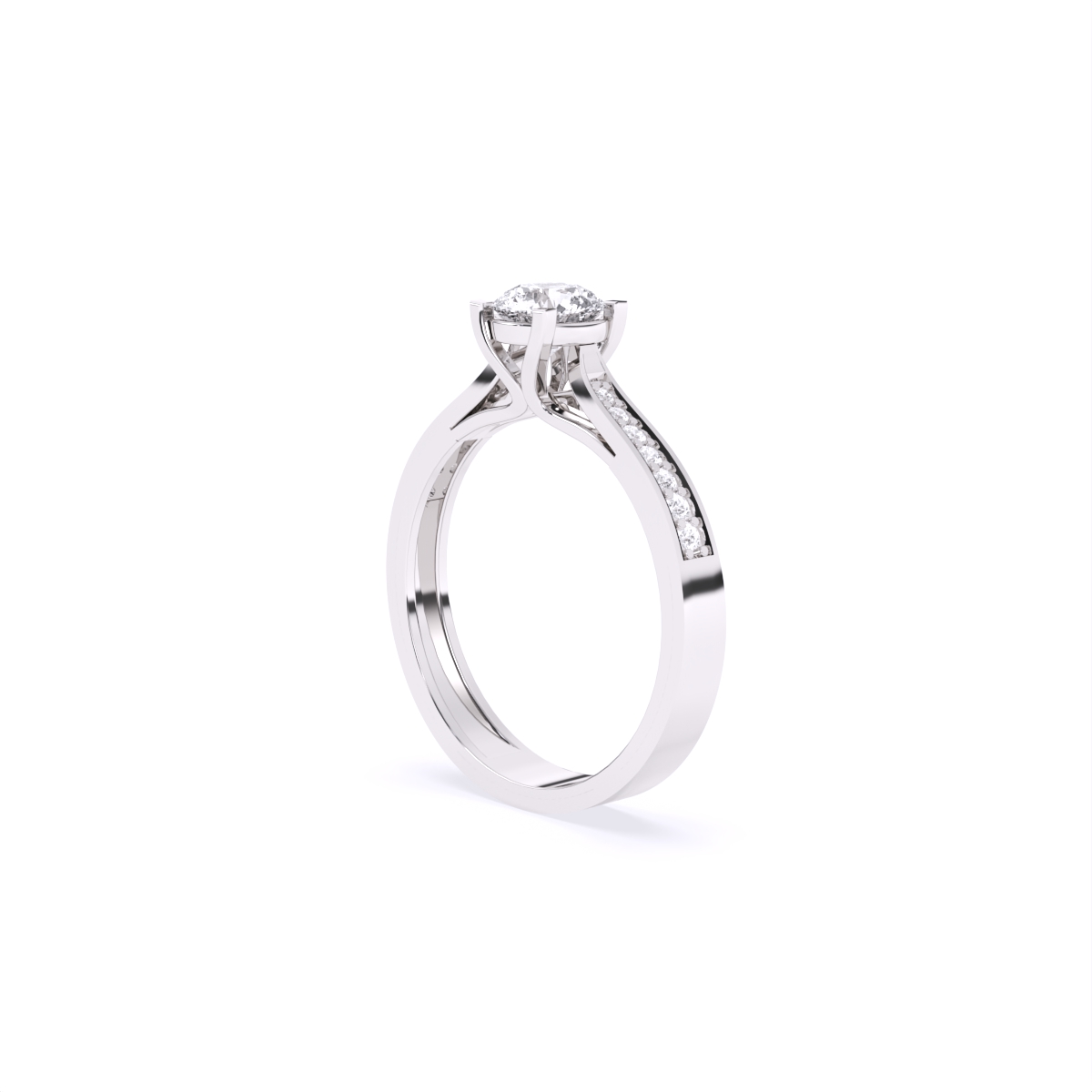 Eternal Rose Lab Grown Diamond Solitaire Ring