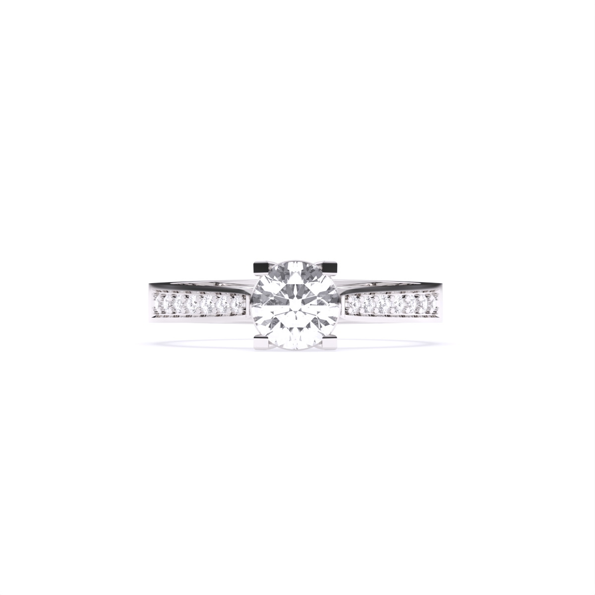 Eternal Rose Lab Grown Diamond Solitaire Ring