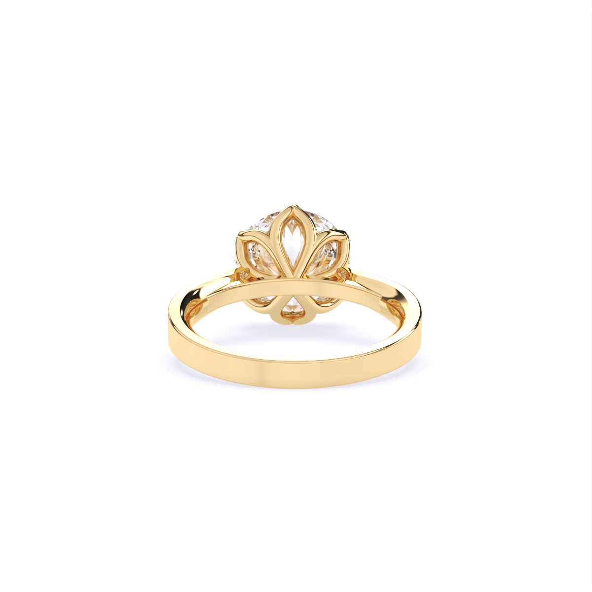 Six Prongs Solitaire Diamond Ring