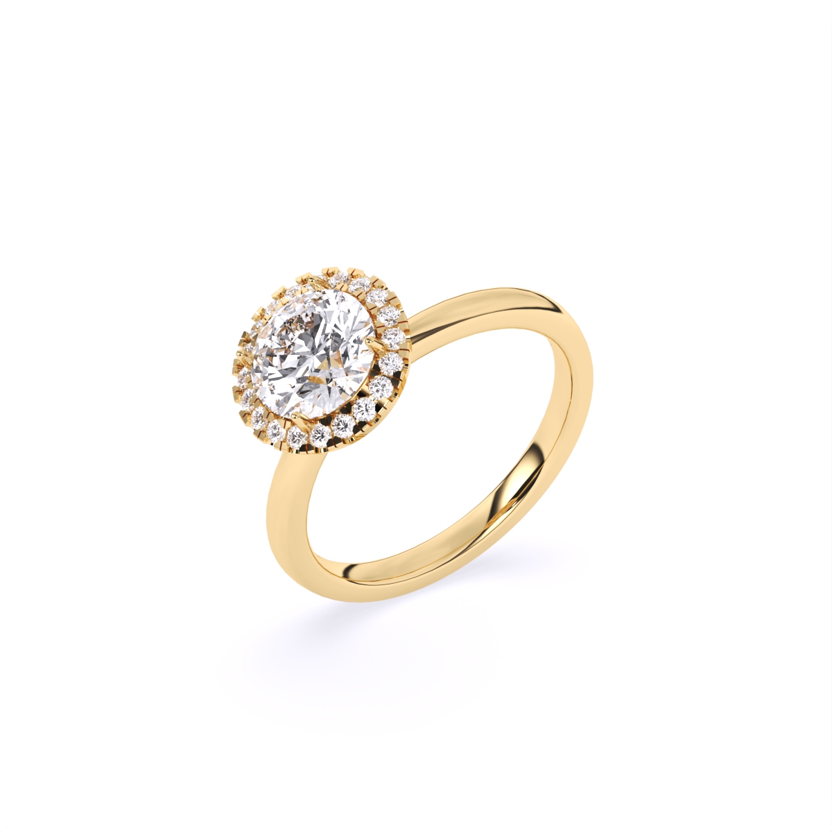 Darling Halo Spark Diamond Ring