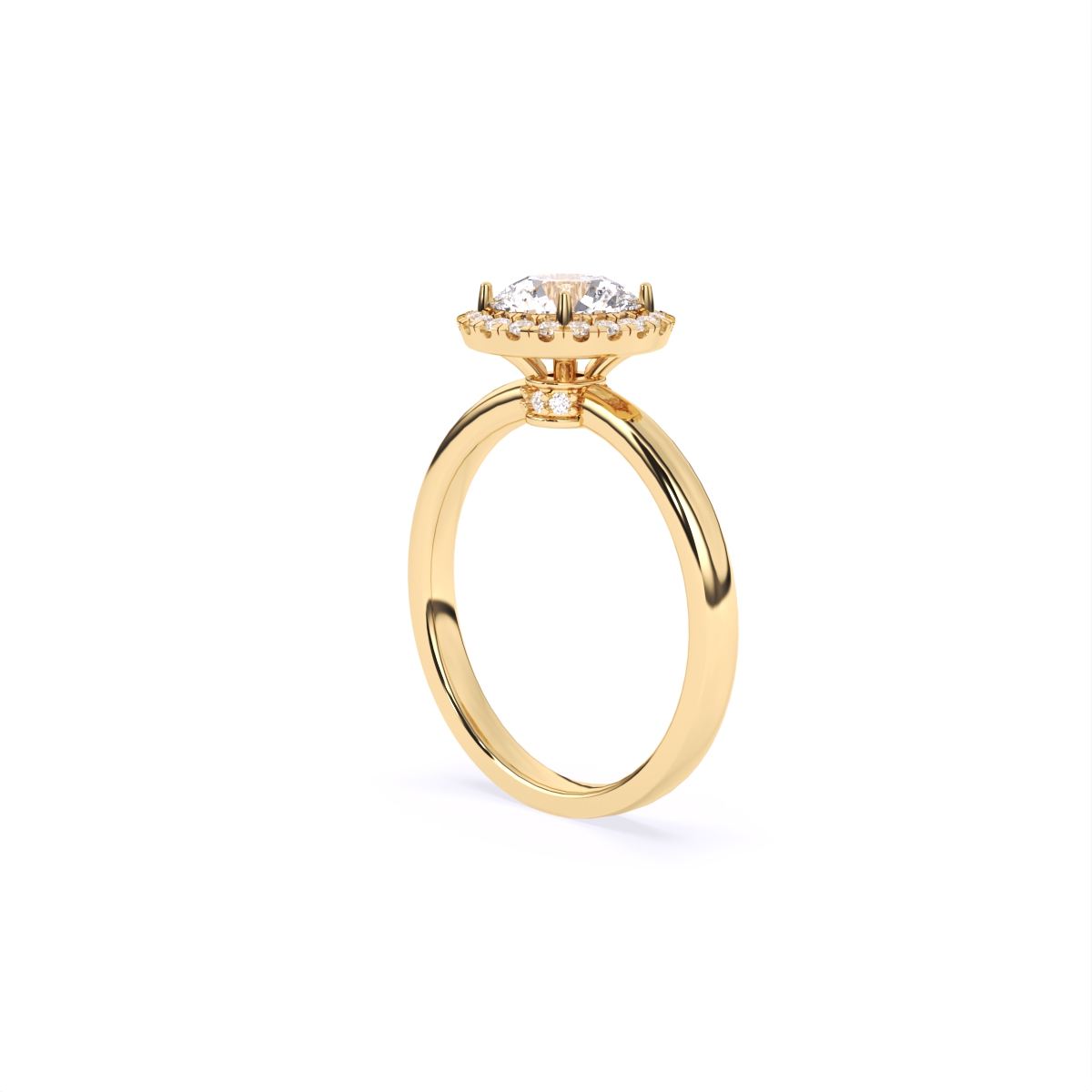 Darling Halo Spark Diamond Ring