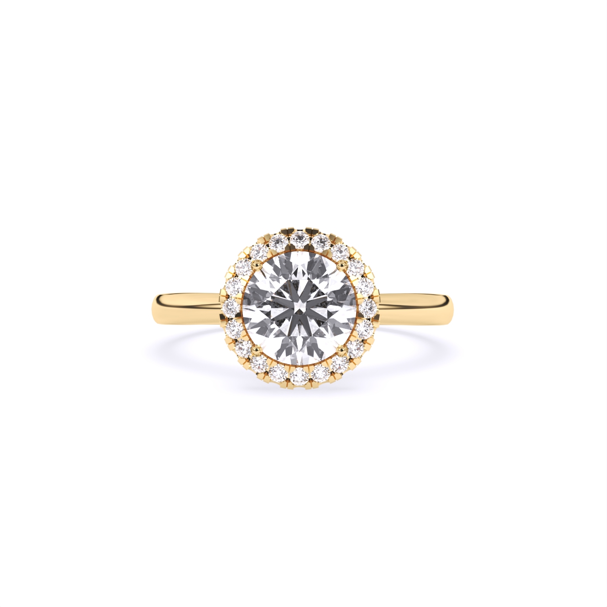 Darling Halo Spark Diamond Ring