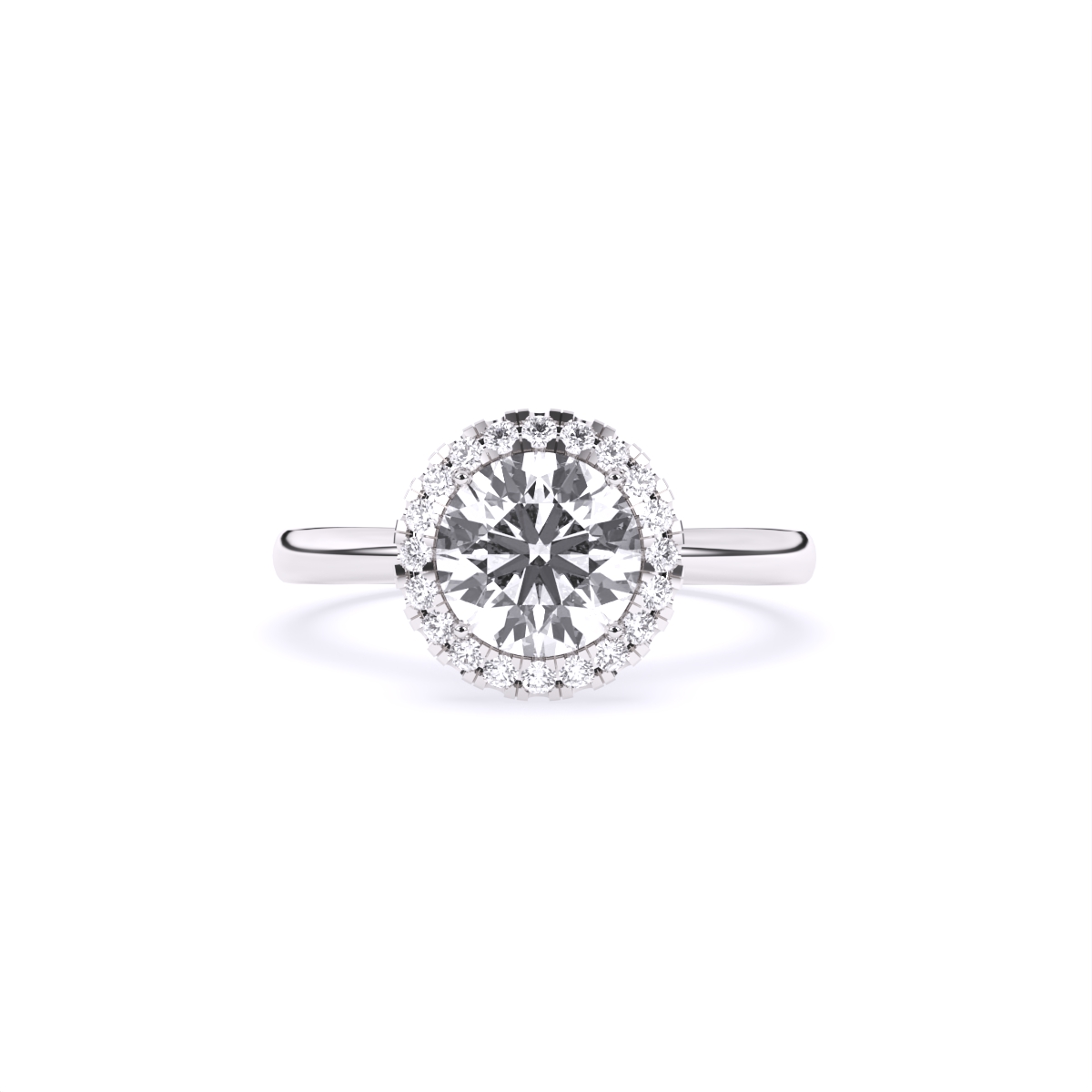 Darling Halo Spark Diamond Ring