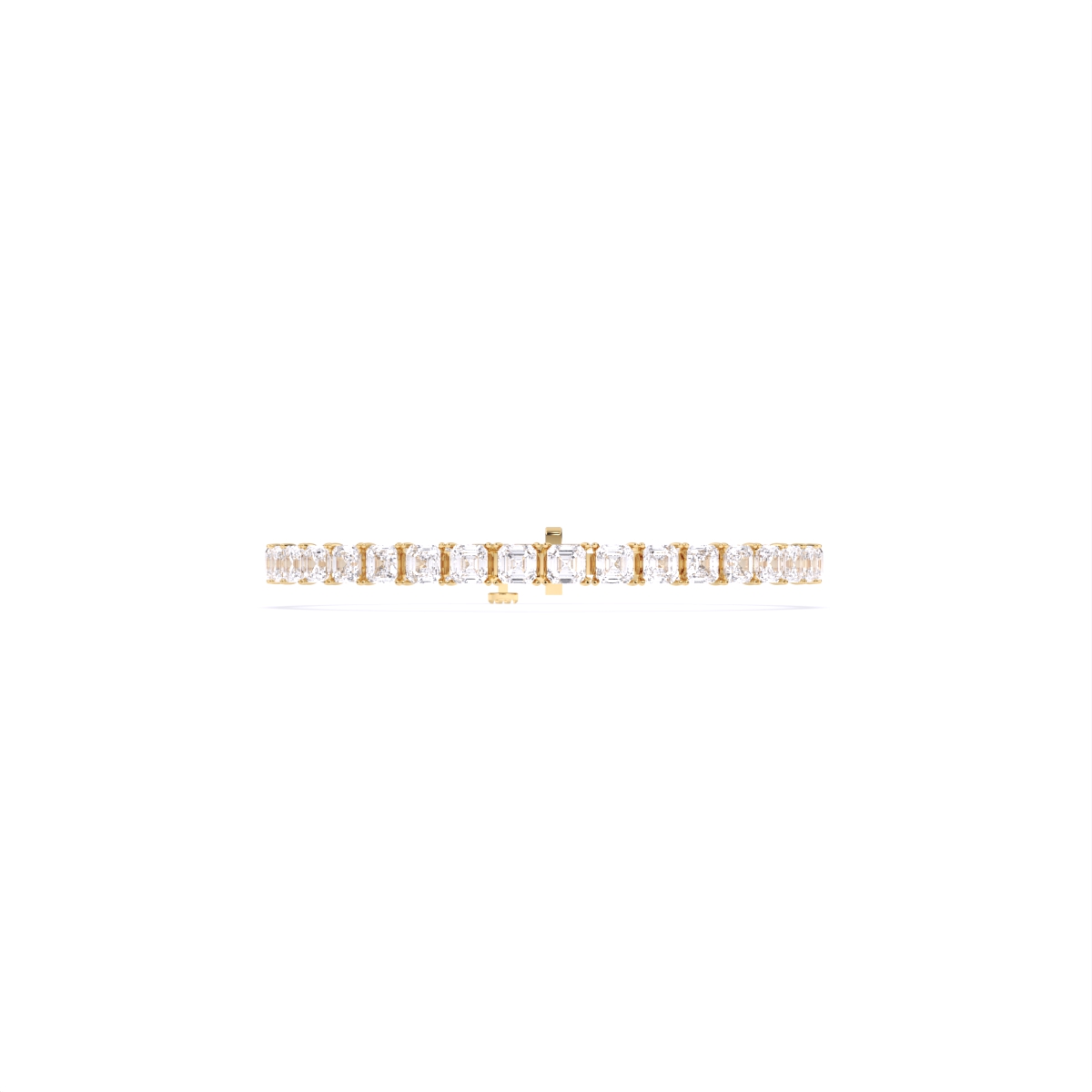 Classic Asscher Cut Bracelet