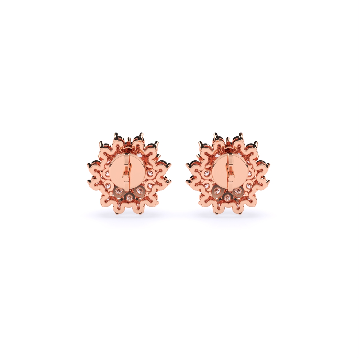 Daisy Cluster Diamond Studs