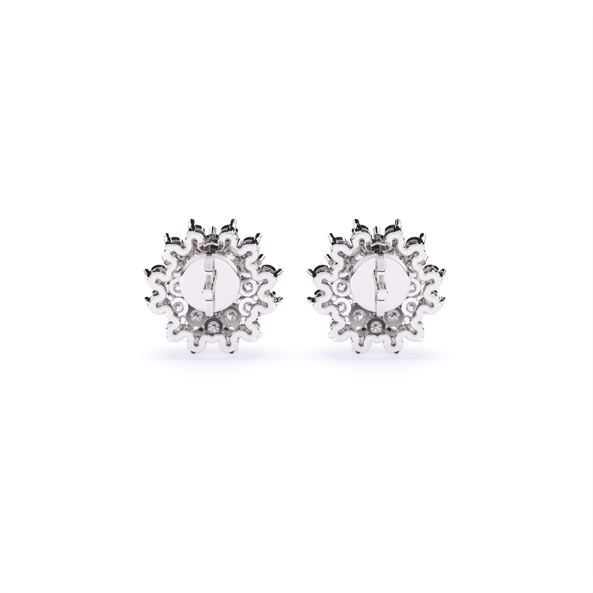 Daisy Cluster Diamond Studs