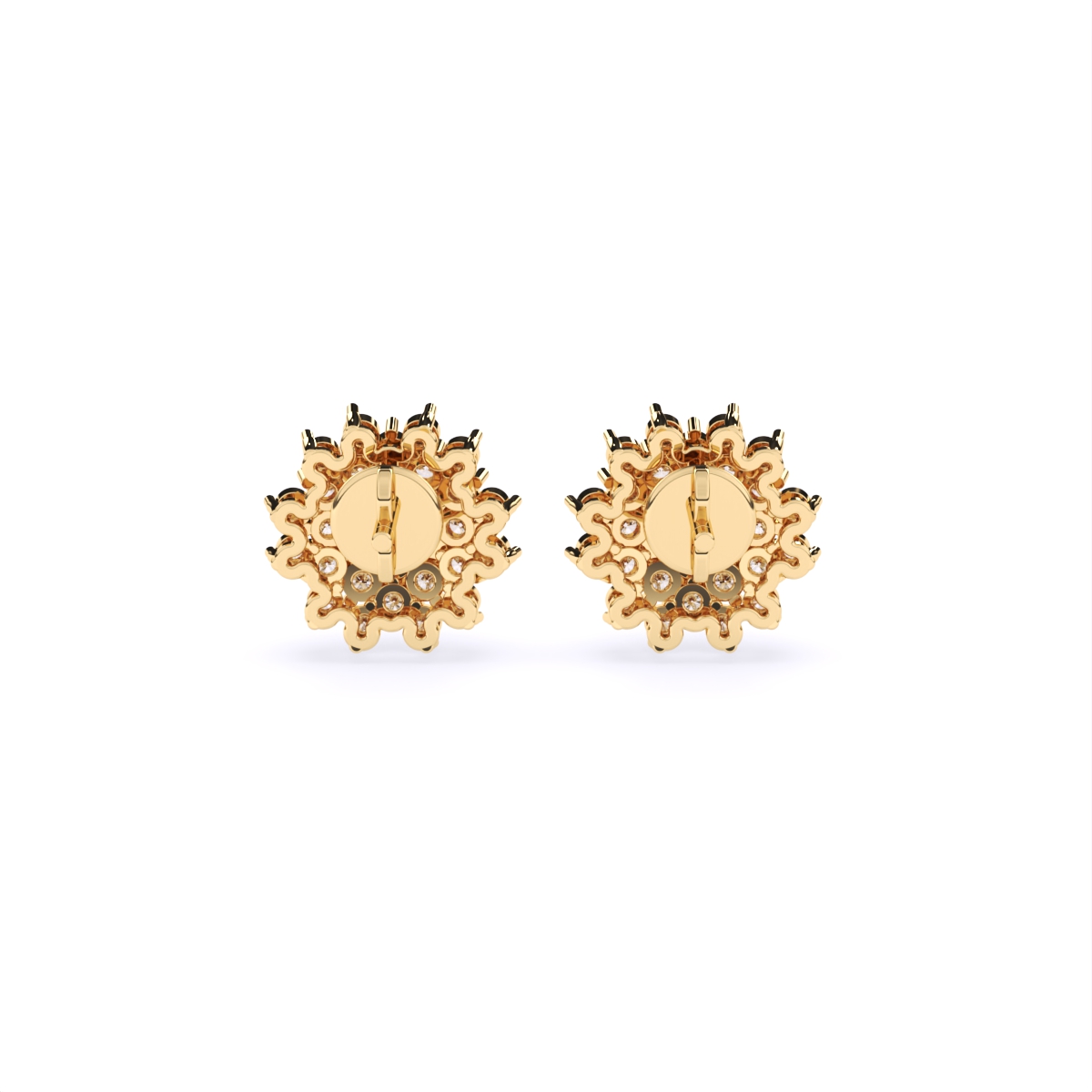 Daisy Cluster Diamond Studs