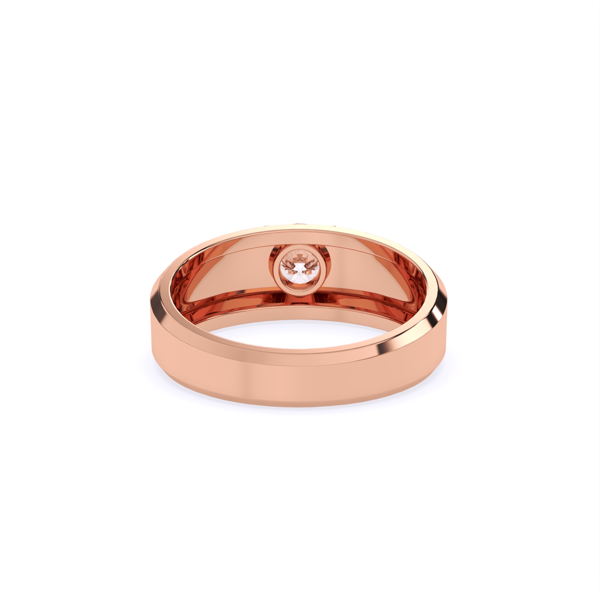 Refined Charm Solitaire Diamond Ring