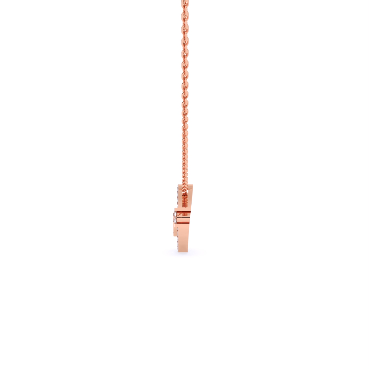 Marquise Fusion Tiny diamond Necklace