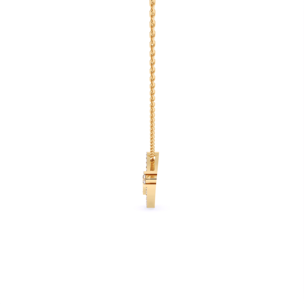 Marquise Fusion Tiny diamond Necklace