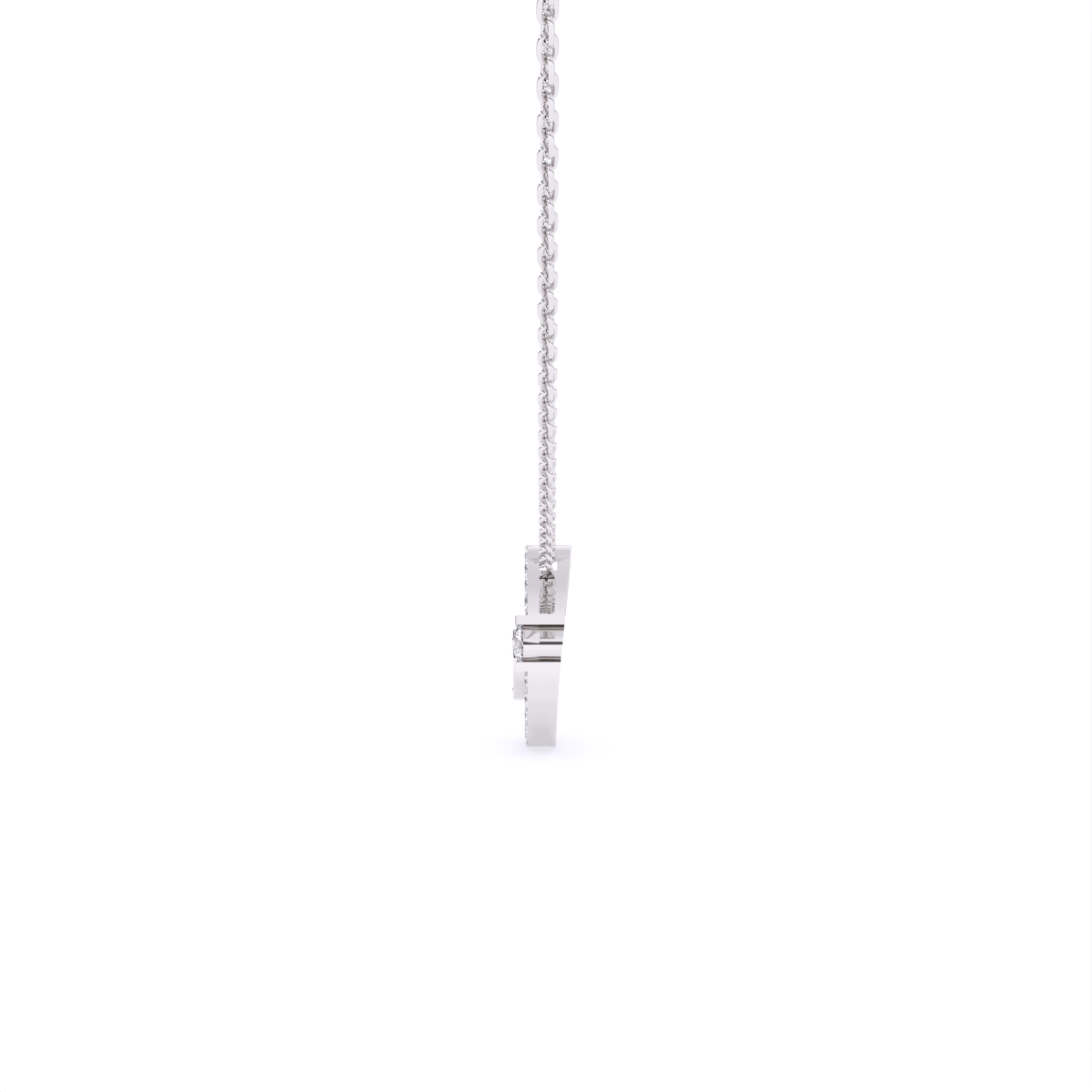 Marquise Fusion Tiny diamond Necklace