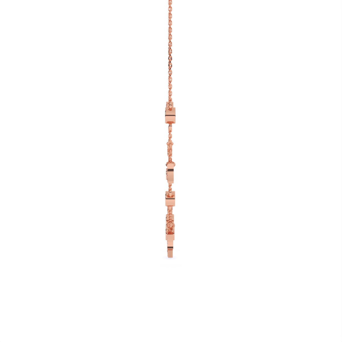 Starlit Gleam Round Stone Necklace