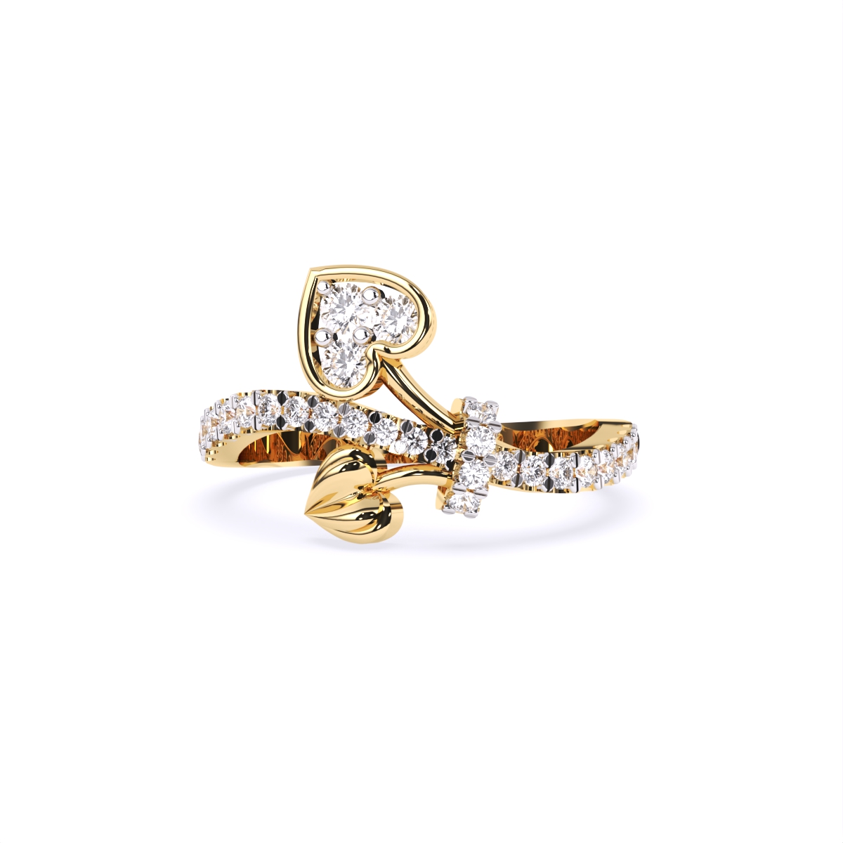 Eternal Bond Heart Diamond Ring