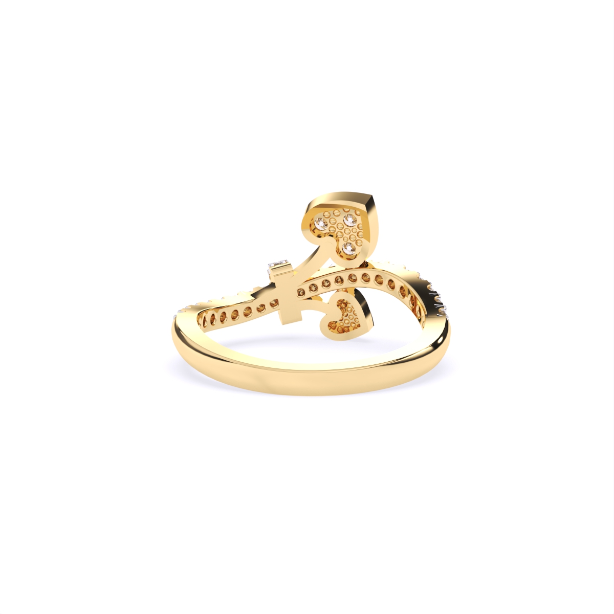 Eternal Bond Heart Diamond Ring