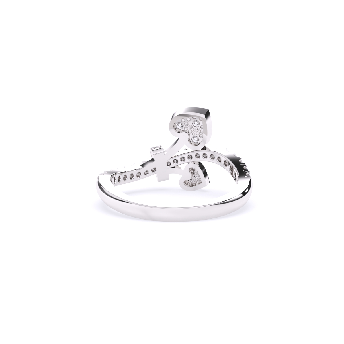 Eternal Bond Heart Diamond Ring