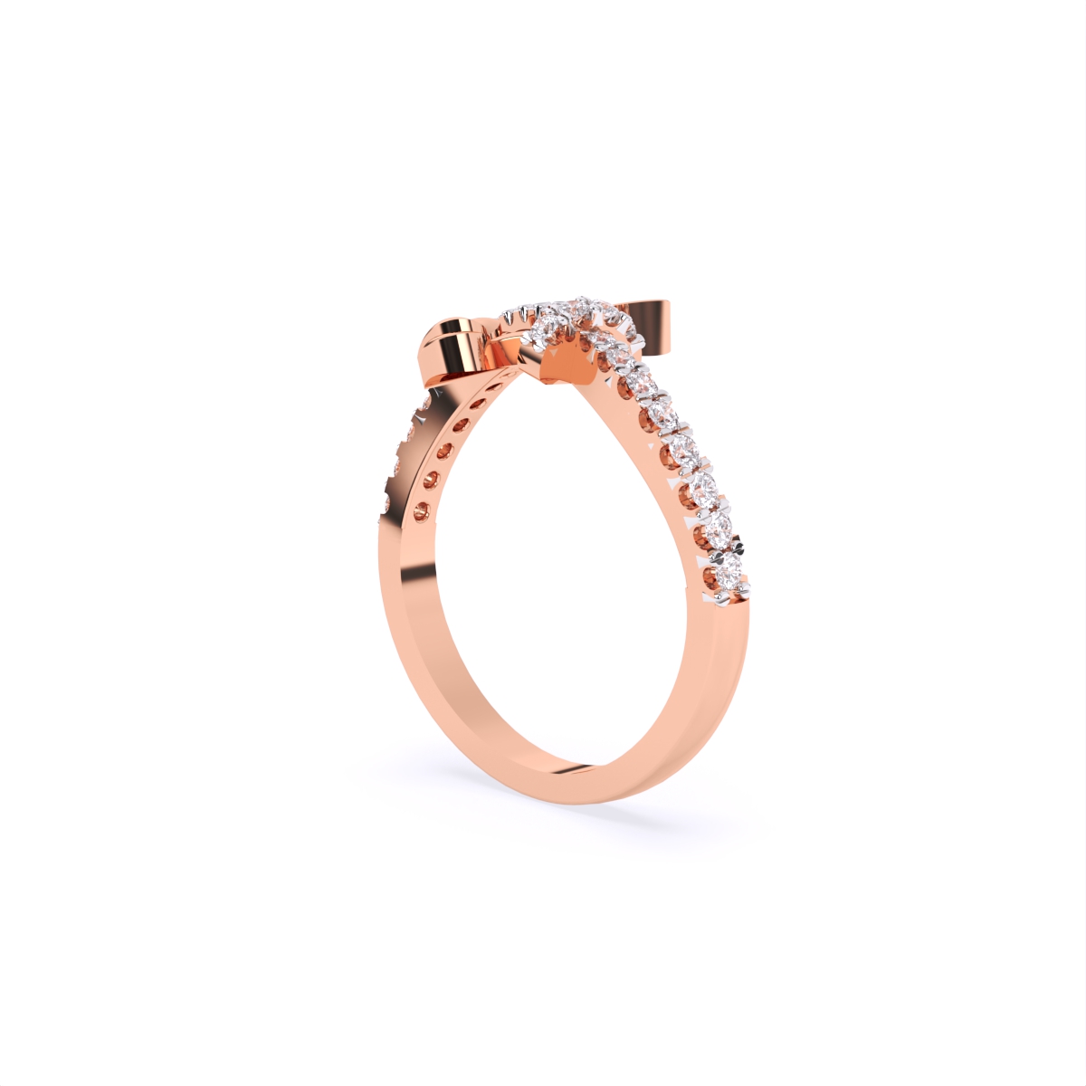 Eternal Bond Heart Diamond Ring