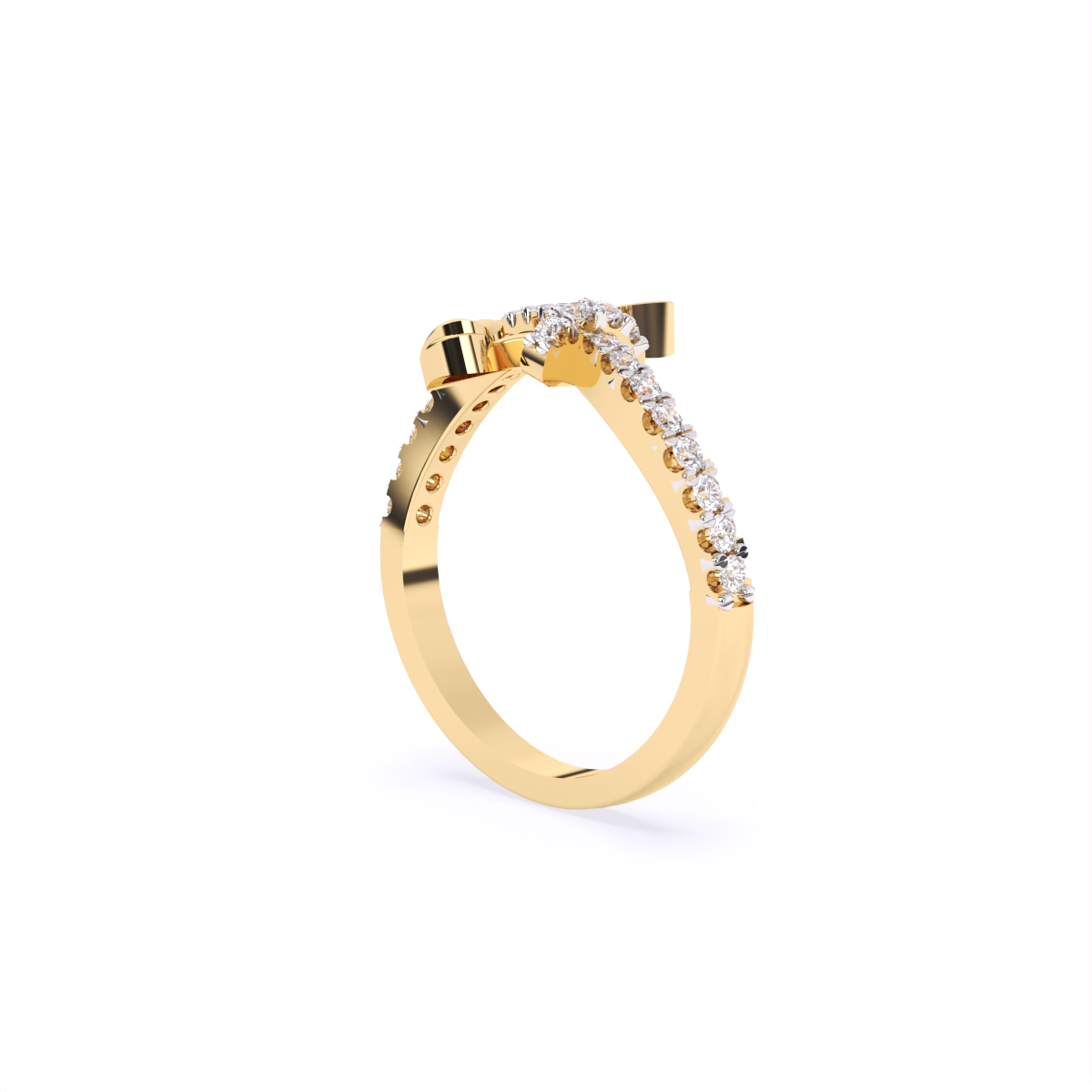 Eternal Bond Heart Diamond Ring
