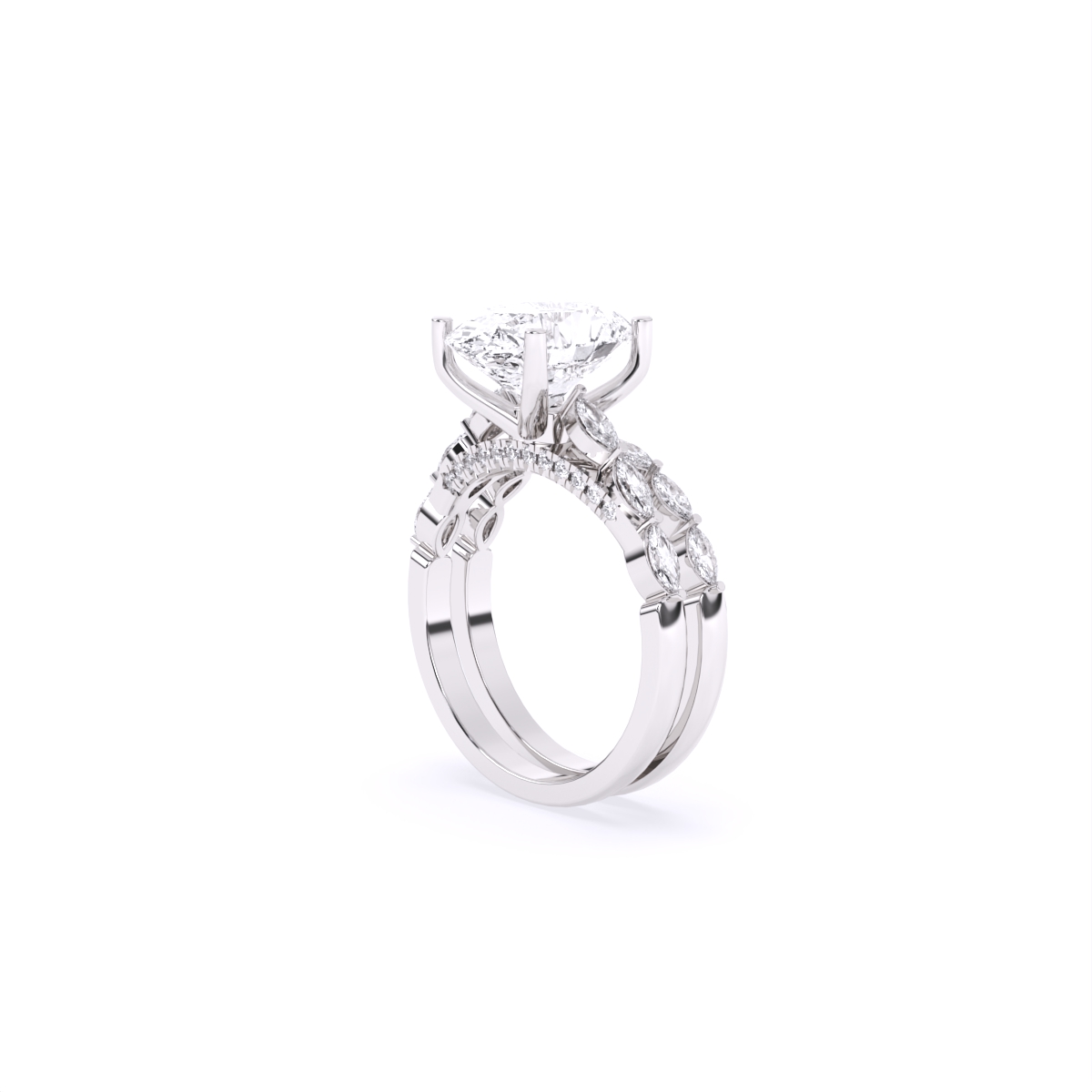 Royal Oval Cut Diamond Engagement Ring