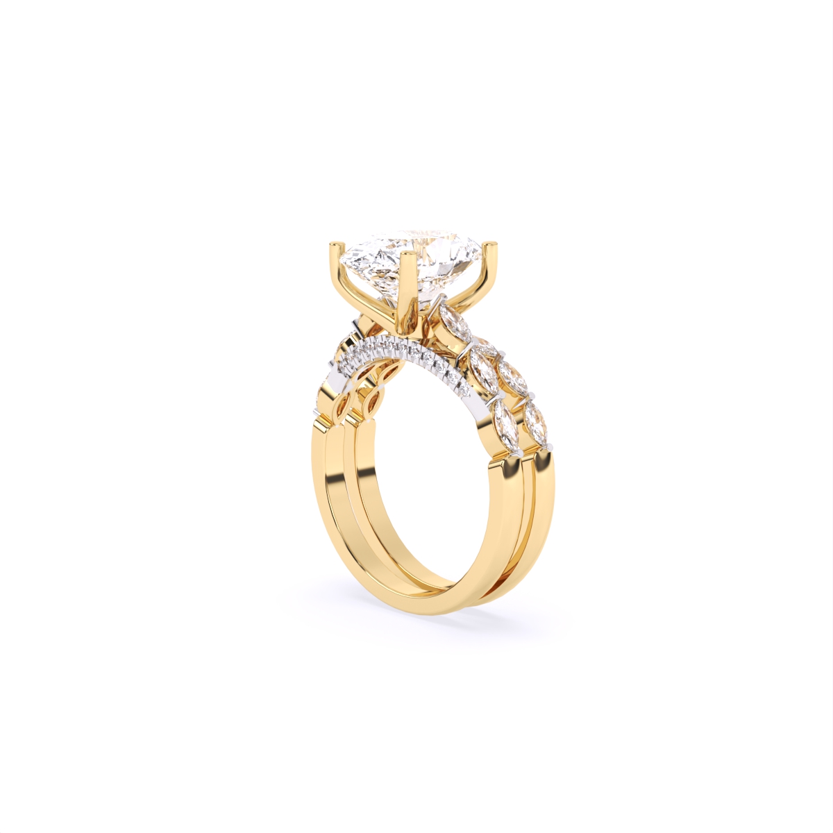 Royal Oval Cut Diamond Engagement Ring