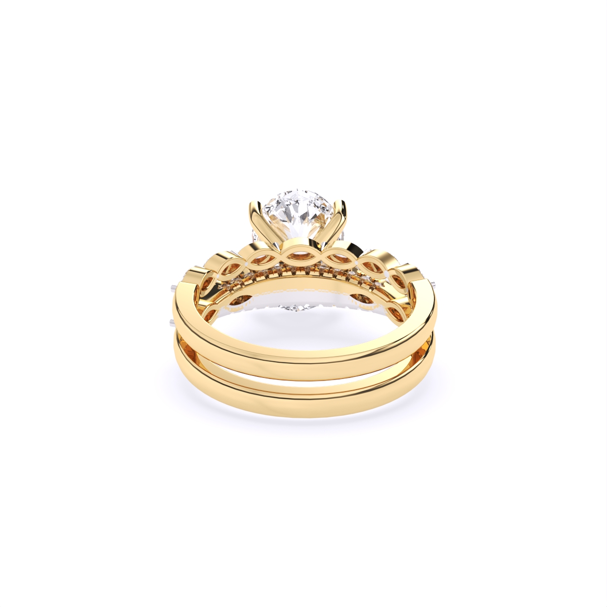 Royal Oval Cut Diamond Engagement Ring