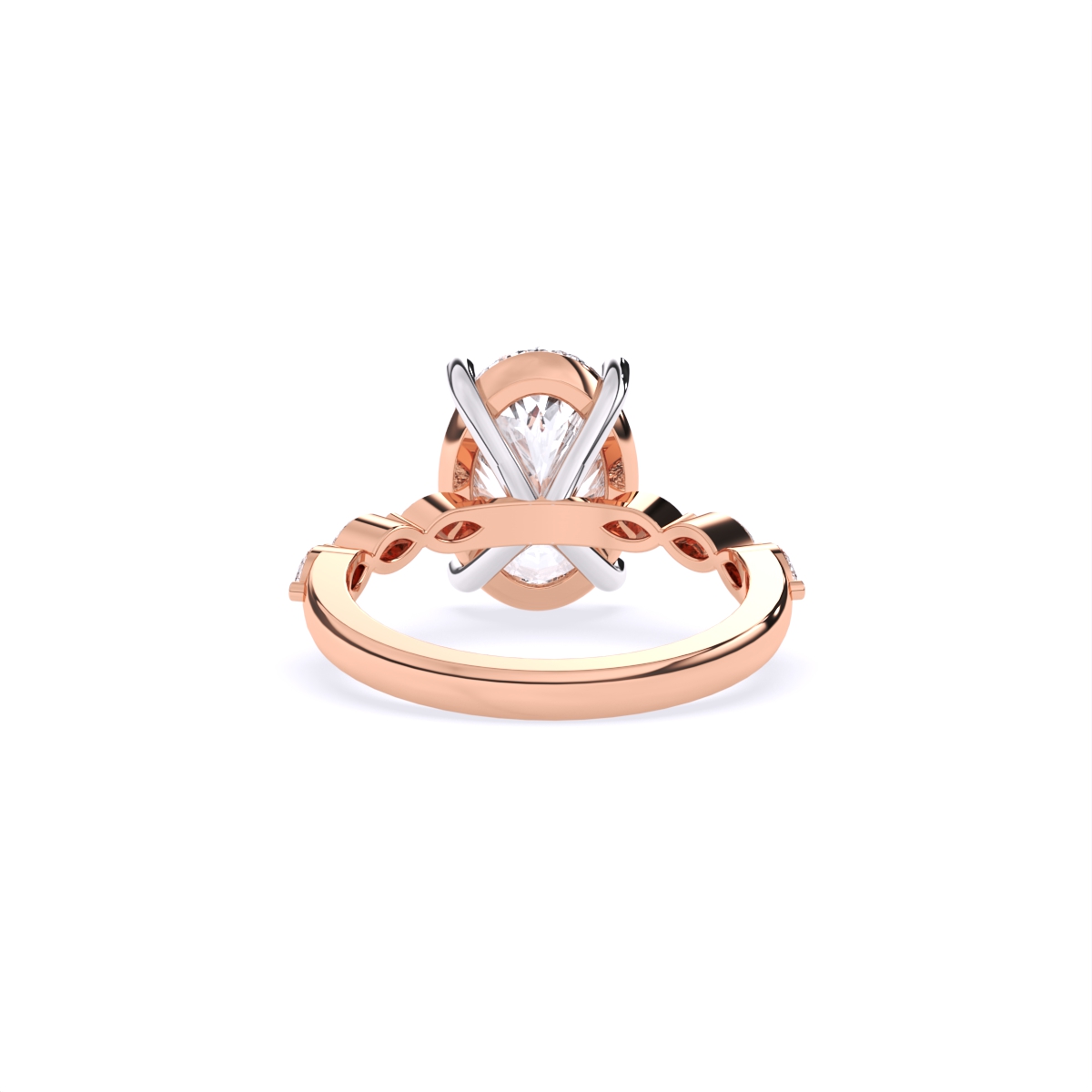 Crown of Grace Oval Diamond Ring