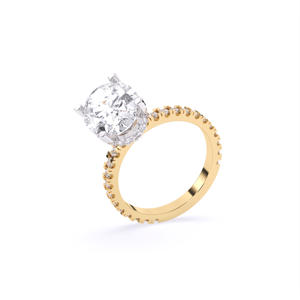 Spark With Oval Diamond Engagement Ring
