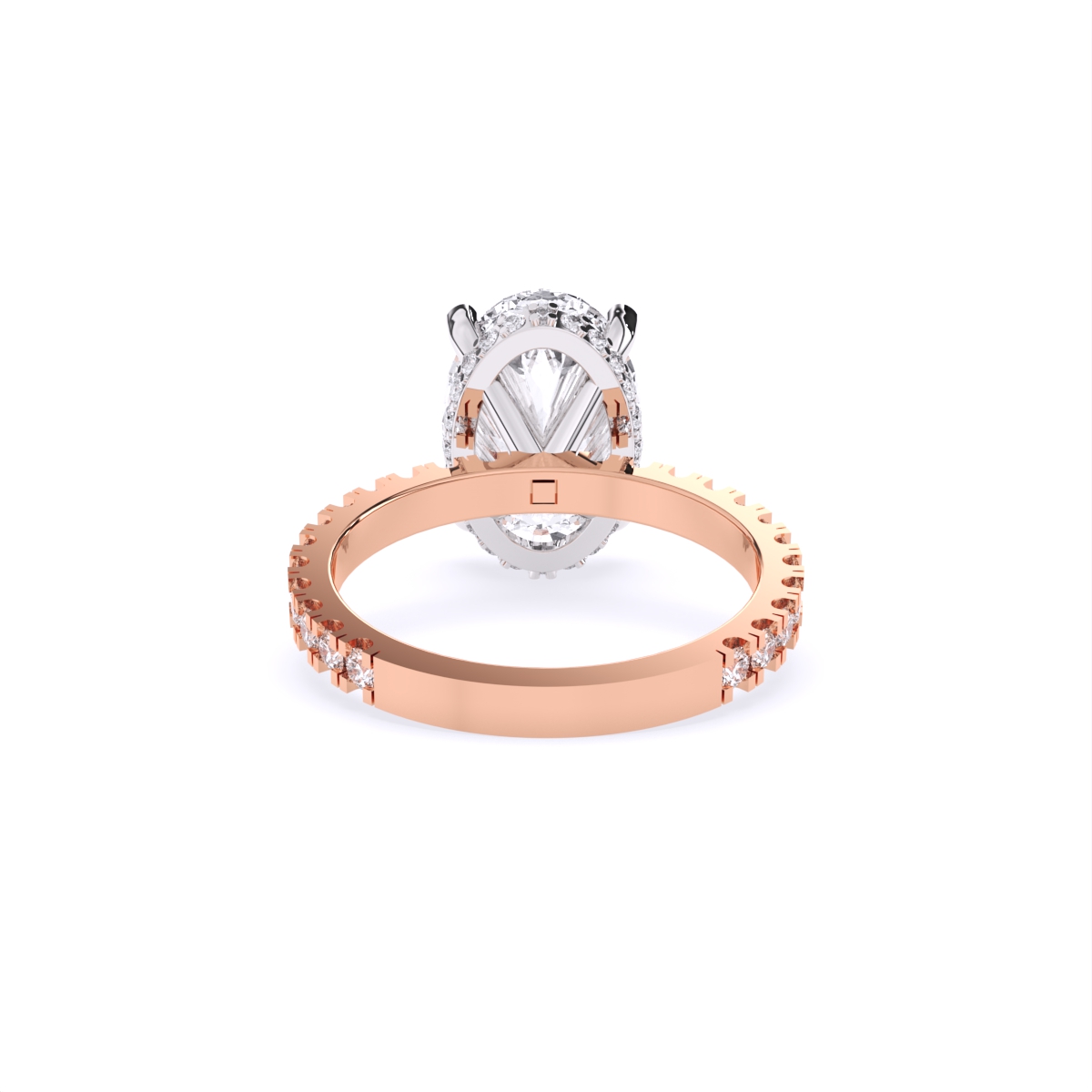 Spark With Oval Diamond Engagement Ring