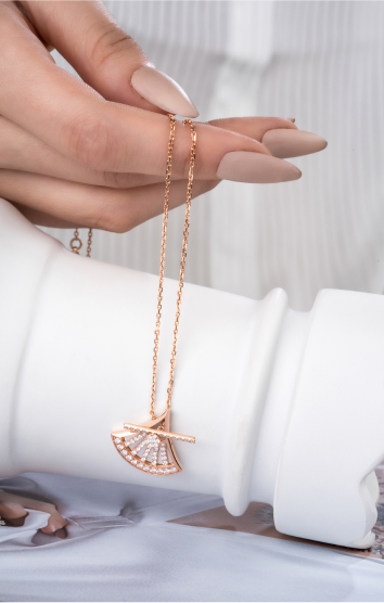 Uplift your style with a charm that’s born, not mined! Introducing our stunning lab-grown diamond pendants that are fancy without the fuss. Draped in dreams and dripping in diamonds, our pendants & necklaces are like wishes on a string, where sparkle meets sustainability.