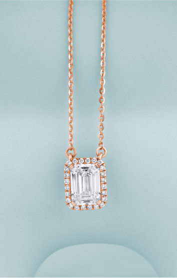 Uplift your style with a charm that’s born, not mined! Introducing our stunning lab-grown diamond pendants that are fancy without the fuss. Draped in dreams and dripping in diamonds, our pendants & necklaces are like wishes on a string, where sparkle meets sustainability.